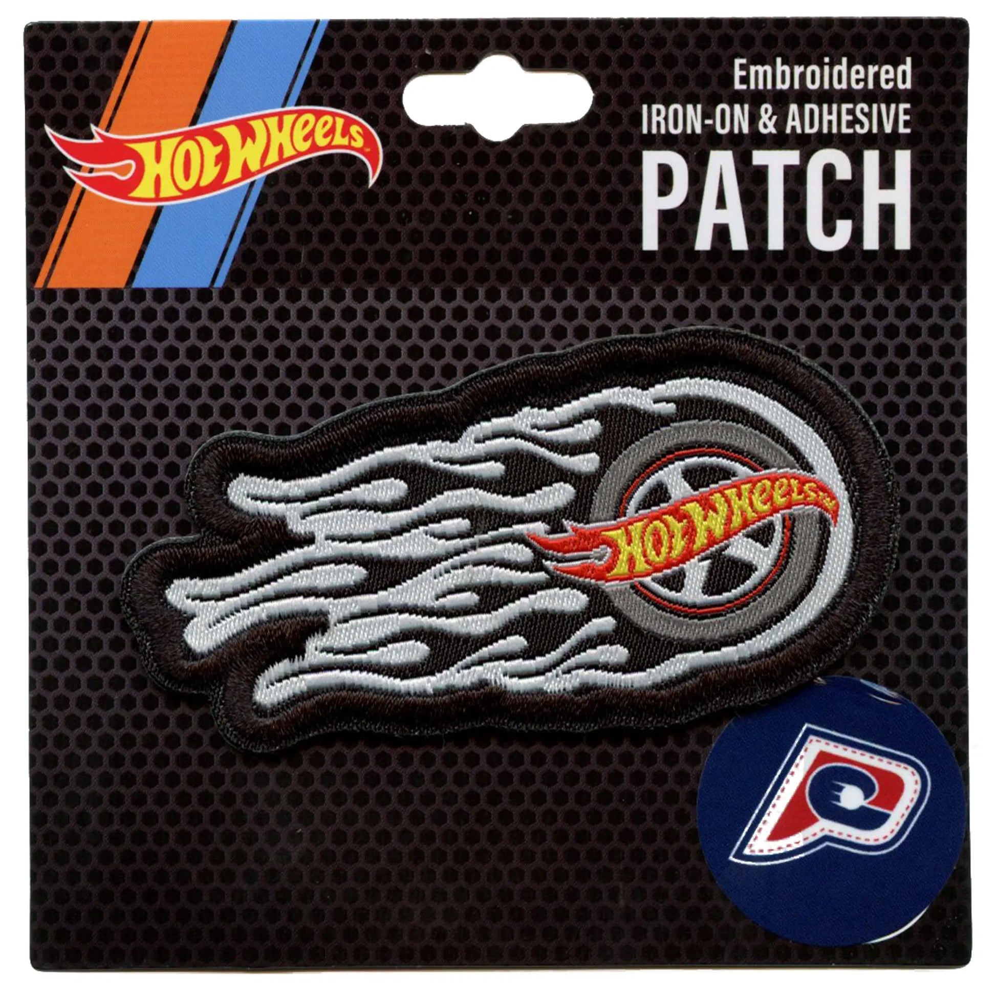 Hot wheels Logo Patch Car Tire Smoke Embroidered Iron On Patch