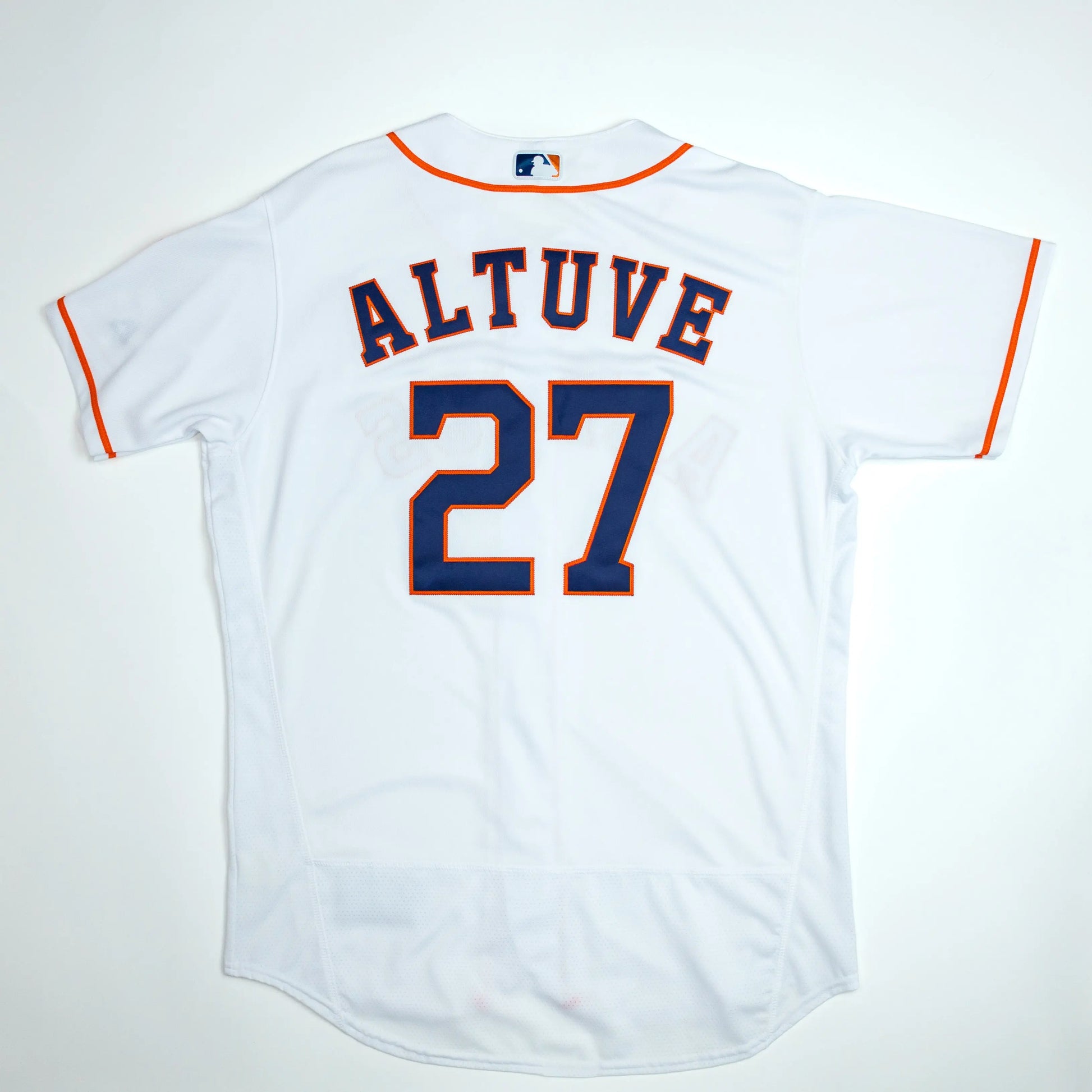 Houston Astros White Authentic Team Issued Relettered José Altuve Los Astros Jersey