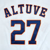 Houston Astros White Authentic Team Issued Relettered José Altuve Los Astros Jersey