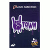 Houston Syrup H-Town Patch Purple Drip With Hand Embroidered Iron On