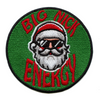 Santa Claus Big Nick Energy Patch Sunglasses Christmas Holiday Embroidered Iron On