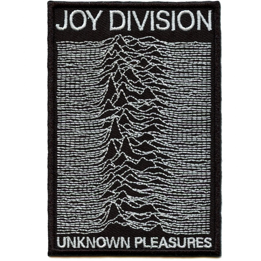 Patch brodé Joy Division Rock Unknown Pleasures Music à repasser