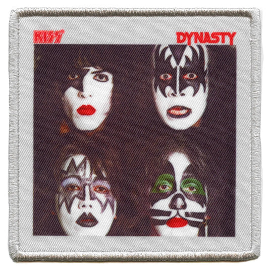 KISS Band Dynasty Patch Rock Iconic Sublimated Iron On