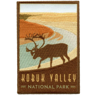 Kobuk Valley Alaska Patch Arctic Region National Park Sublimated Iron On