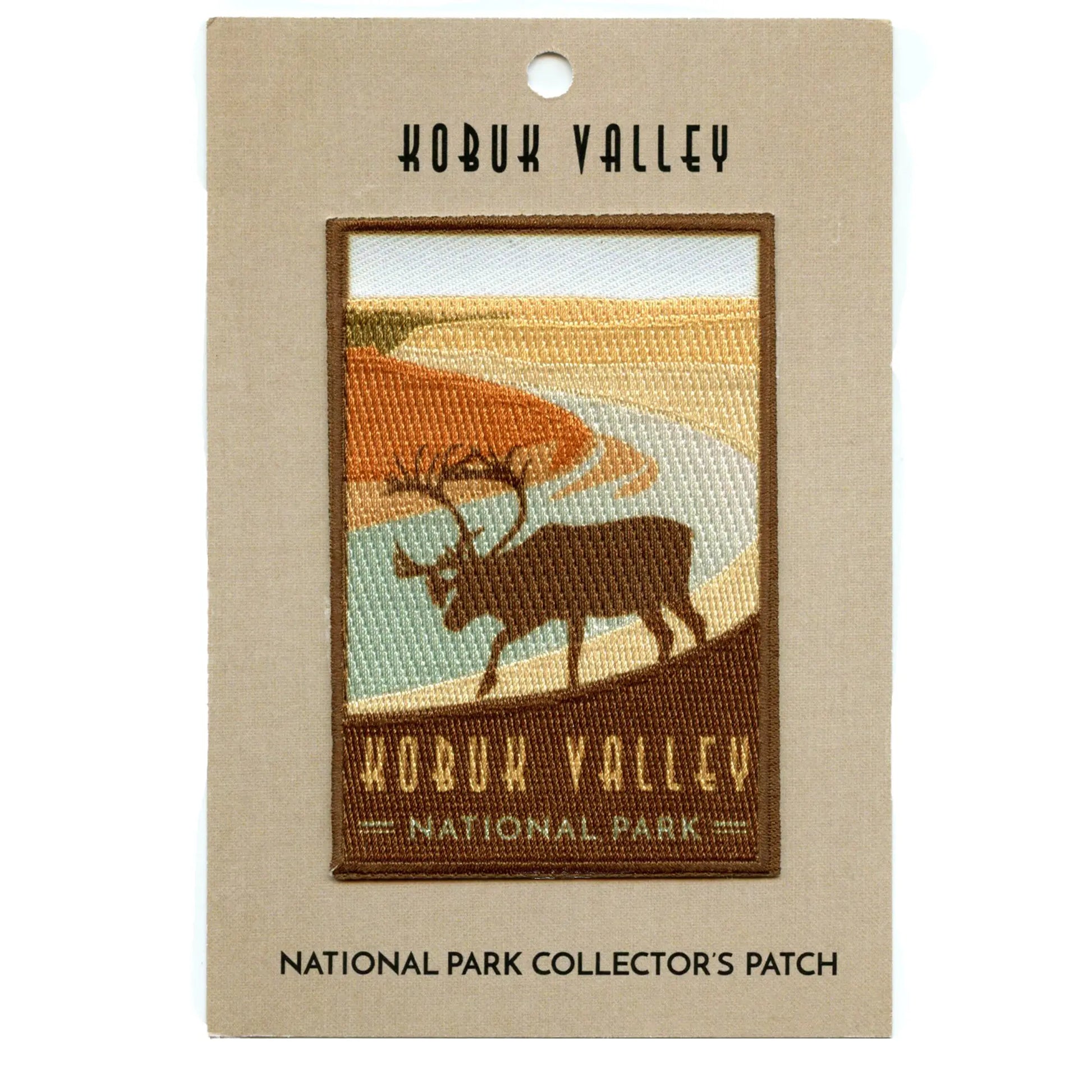 Kobuk Valley Alaska Patch Arctic Region National Park Sublimated Iron On