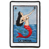 La Sirena 6 Patch Mexican Loteria Card Sublimated Embroidery Iron On