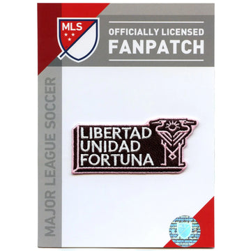 International Miami MLS Patch Libertad Unidad Fortuna Embroidered Iron On