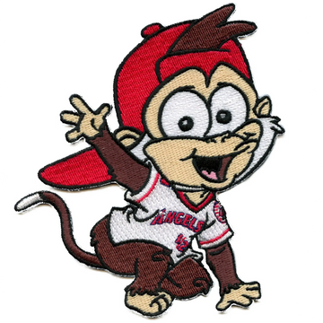 Los Angeles Angels Baby Mascot 'Rally Monkey' Self-Adhesive Patch