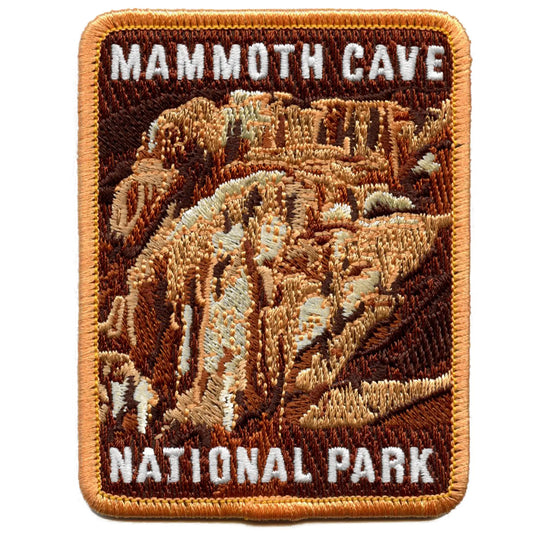 Mammoth Cave National Park Patch Kentucky Travel Embroidered Iron On