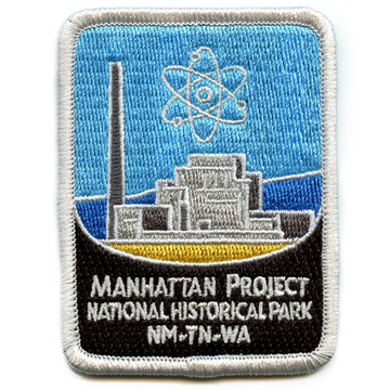 Manhattan Project National Park Patch Historical Traveler Series Embroidered Iron On