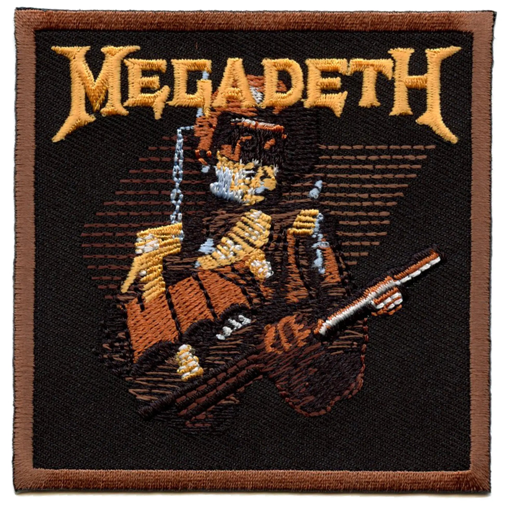 Megadeth Patch So What Soldier Embroidered Iron On