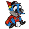 Miami Marlins Team Baby Mascot 'Billy the Marlin' Self-Adhesive Patch