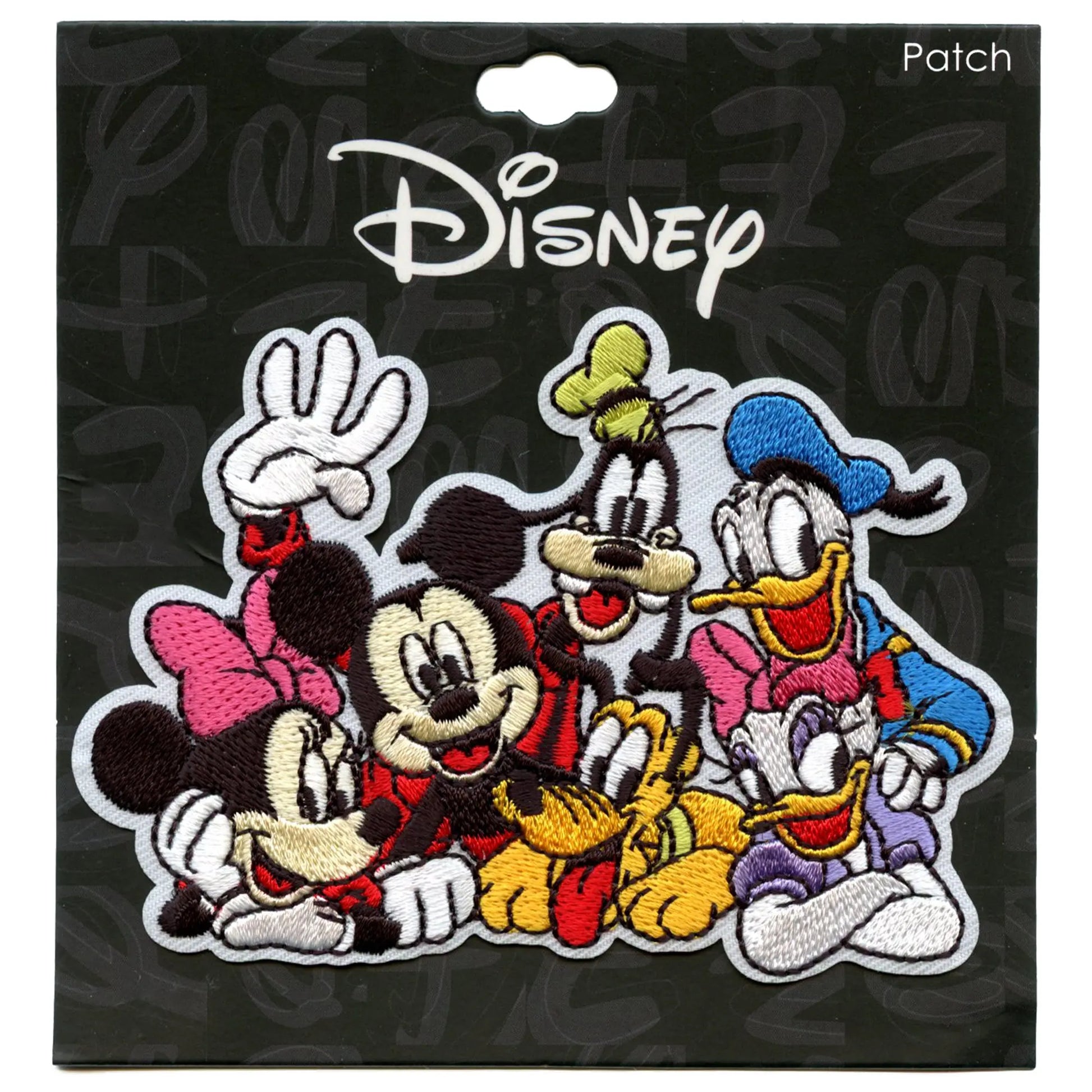 Disney Mickey and Friends Patch Classic Group Embroidered Iron On