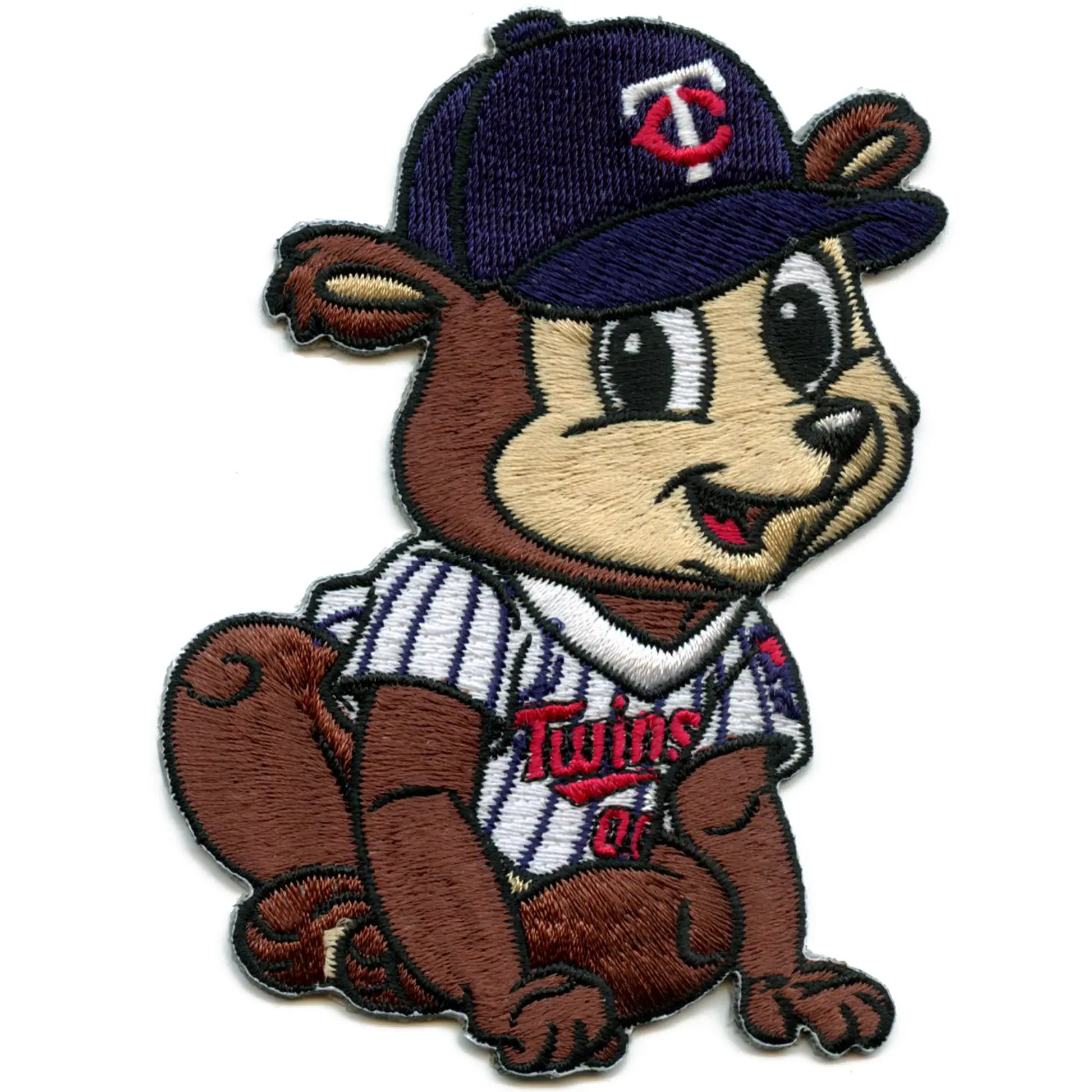 Minnesota Twins Team Baby Mascot 'TC Bear' Self-Adhesive Patch