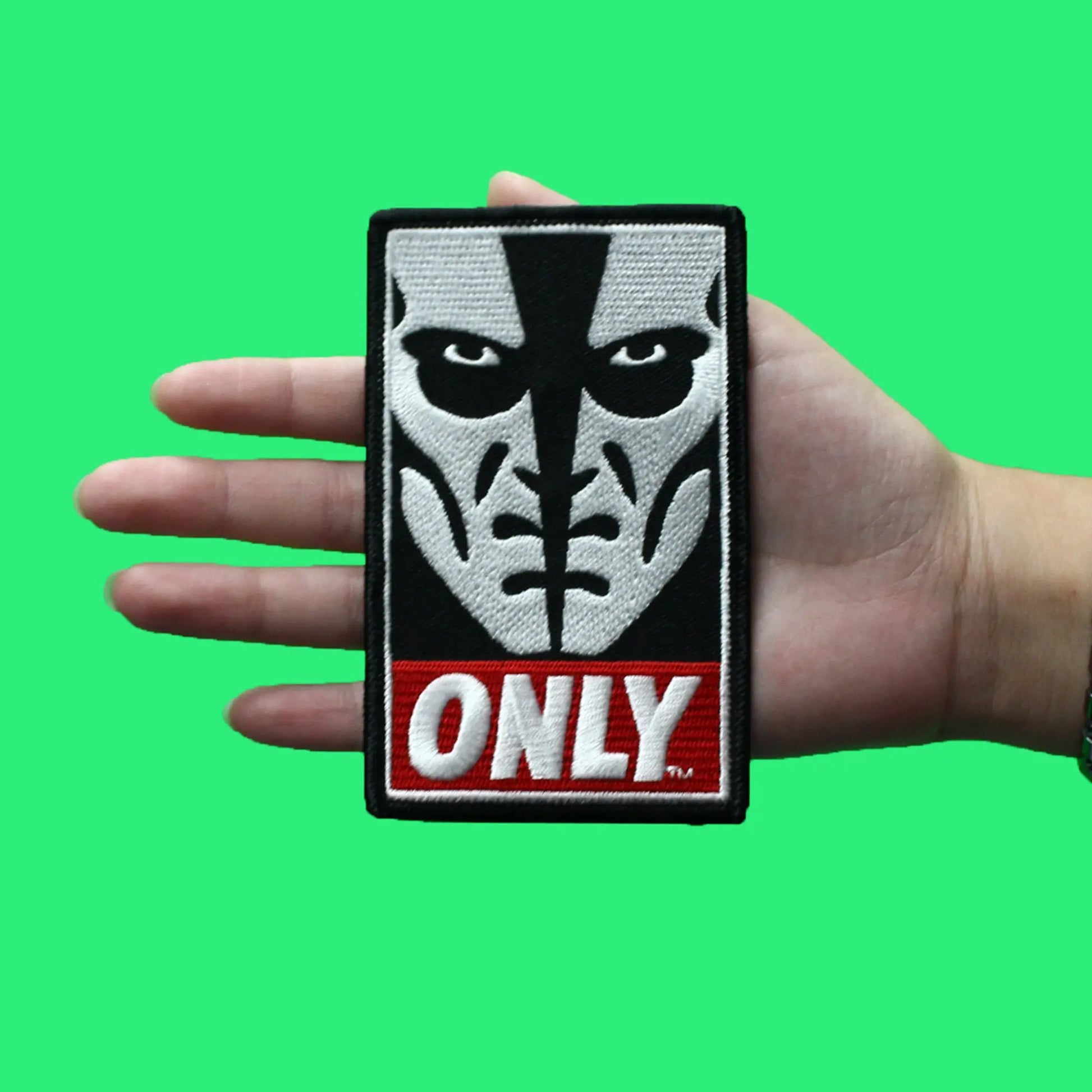 Misfits Only Logo Patch Heavy Metal Band Embroidered Iron On