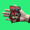 Misfits Squirm Snake Skull Patch Punk Rock Band Embroidered Iron On