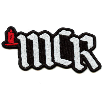 My Chemical Romance Patch MCR Flame Cut out Embroidered Iron On