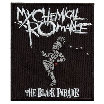 My Chemical Romance Patch The Black Parade Album Logo Embroidered Iron On