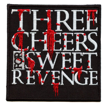 My Chemical Romance Patch Three Cheers Rock Embroidered Iron On