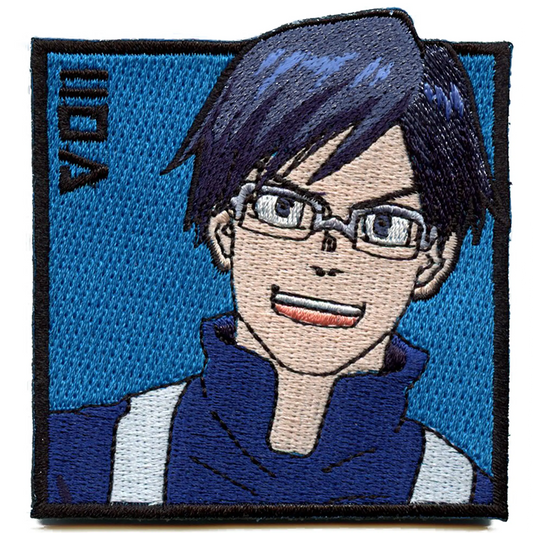 My Hero Academia Patch Iida Portrait Box Embroidered Iron On