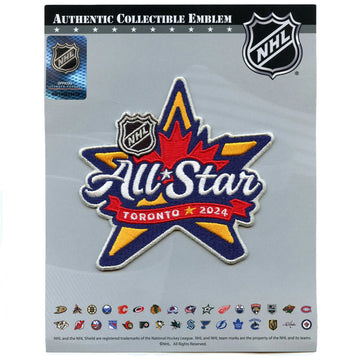 2024 Official NHL All Star Game Toronto Maple Leafs Jersey Patch