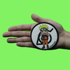 Naruto Uzumaki Point Patch Teenager Ninja Symbol Sublimated Embroidery Iron On