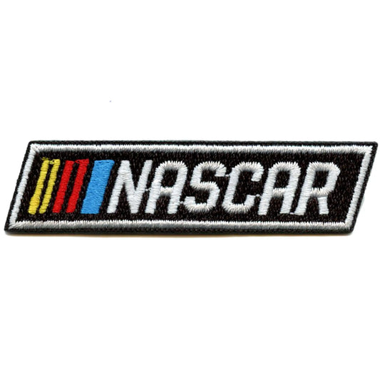 Nascar Logo Script Patch American Car Racing Embroidered Iron On Patch