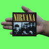 Nirvana London Photo Patch Grunge Rock Band Sublimated Iron On