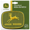 Patch John Deere Open Road Tracteur Logo Voiture Brodé Thermocollant