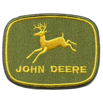 Patch John Deere Open Road Tracteur Logo Voiture Brodé Thermocollant