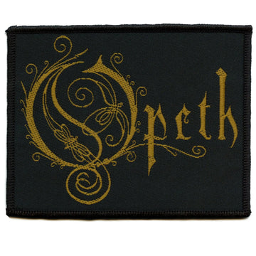 Patch avec logo standard Opeth Rock Band Music tissé thermocollant