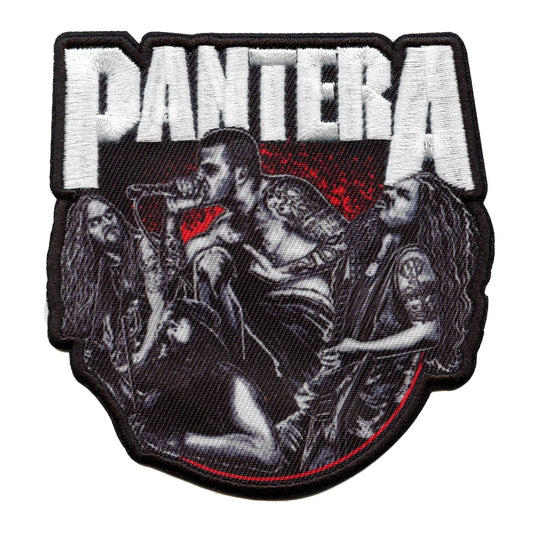 Pantera Vulgar Members Patch Dallas Rock Band Sublimated Embroidery Iron On