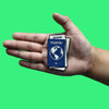 Passport With Flight Ticket Patch Plane Travel World Embroidered Iron On