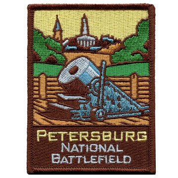 Petersburg National Battlefield Patch Petersburg Virginia Travel Embroidered Iron On