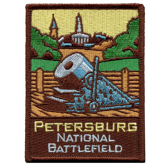 Petersburg National Battlefield Patch Petersburg Virginia Travel Embroidered Iron On