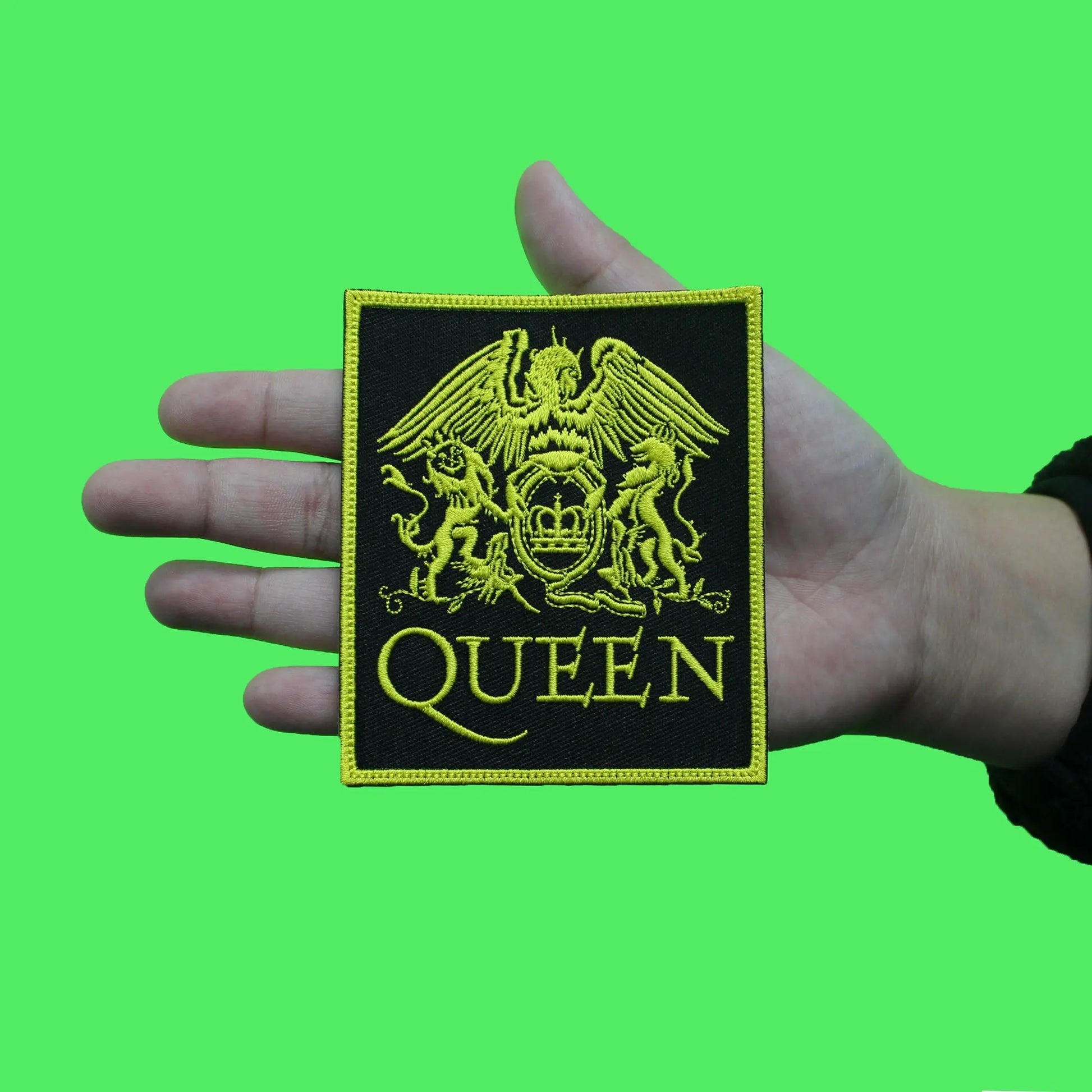 Queen Classic Crest Patch British Box Rock Embroidered Iron On