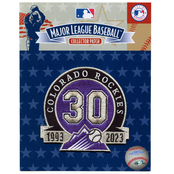 1993-2023 Colorado Rockies 30th Anniversary Logo Sleeve Patch