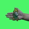 San Judas Tadeo Patch Protection Religion Embroidered Iron On