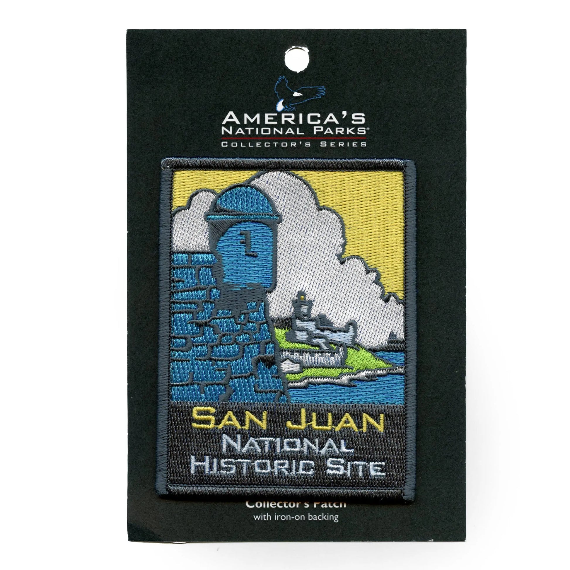 San Juan National Historic Site Patch Puerto Rico Travel Embroidered Iron On