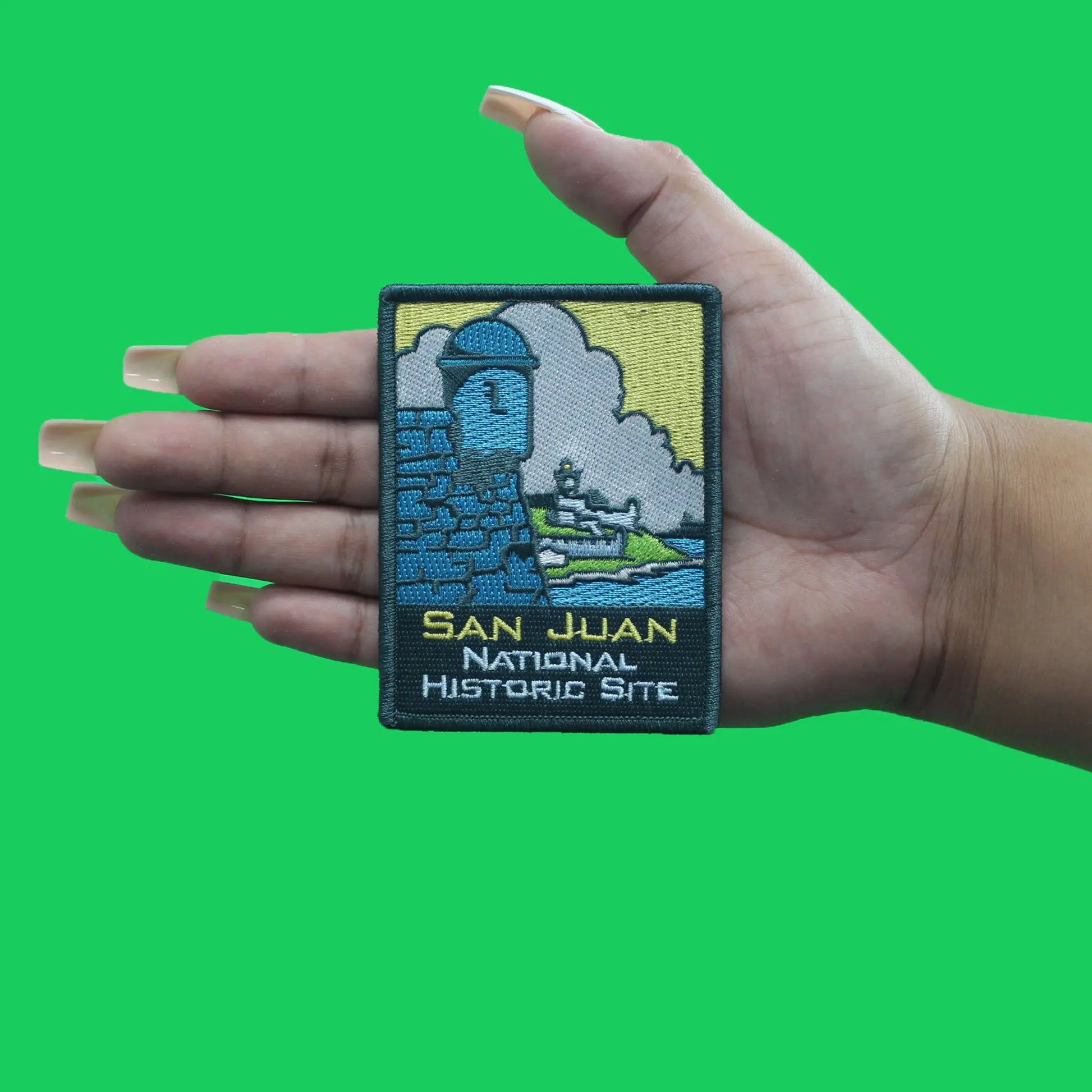 San Juan National Historic Site Patch Puerto Rico Travel Embroidered Iron On