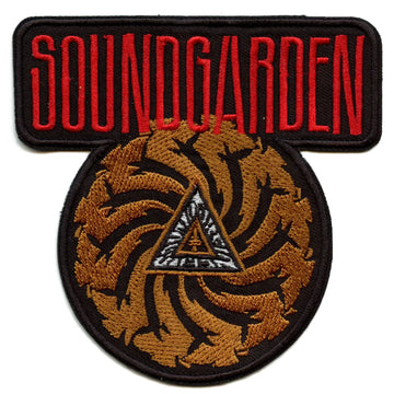 Soundgarden Bad Motor Finger Patch Rock Album Cover Embroidered Iron On