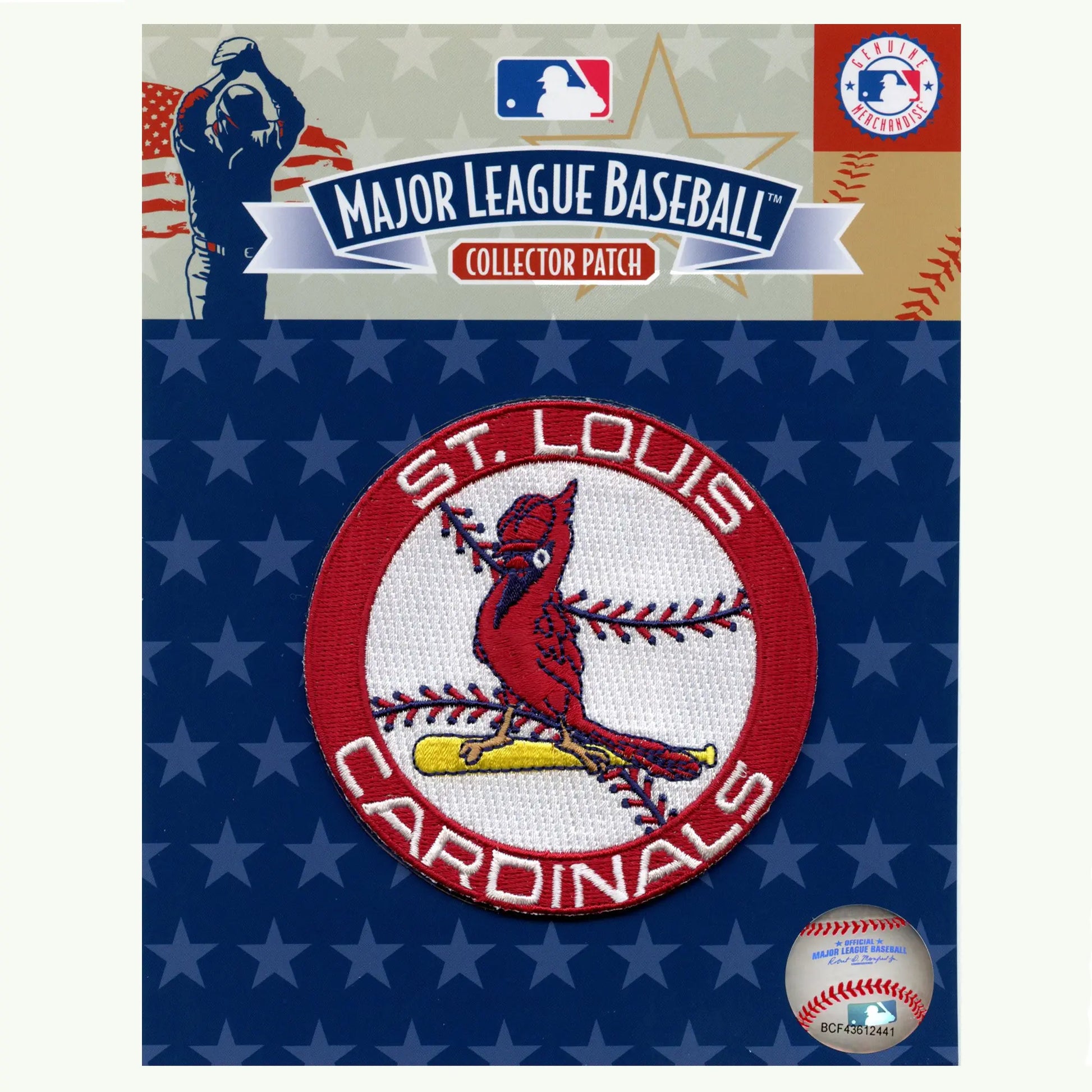 St. Louis Cardinals Retro 1960's Logo Patch Round