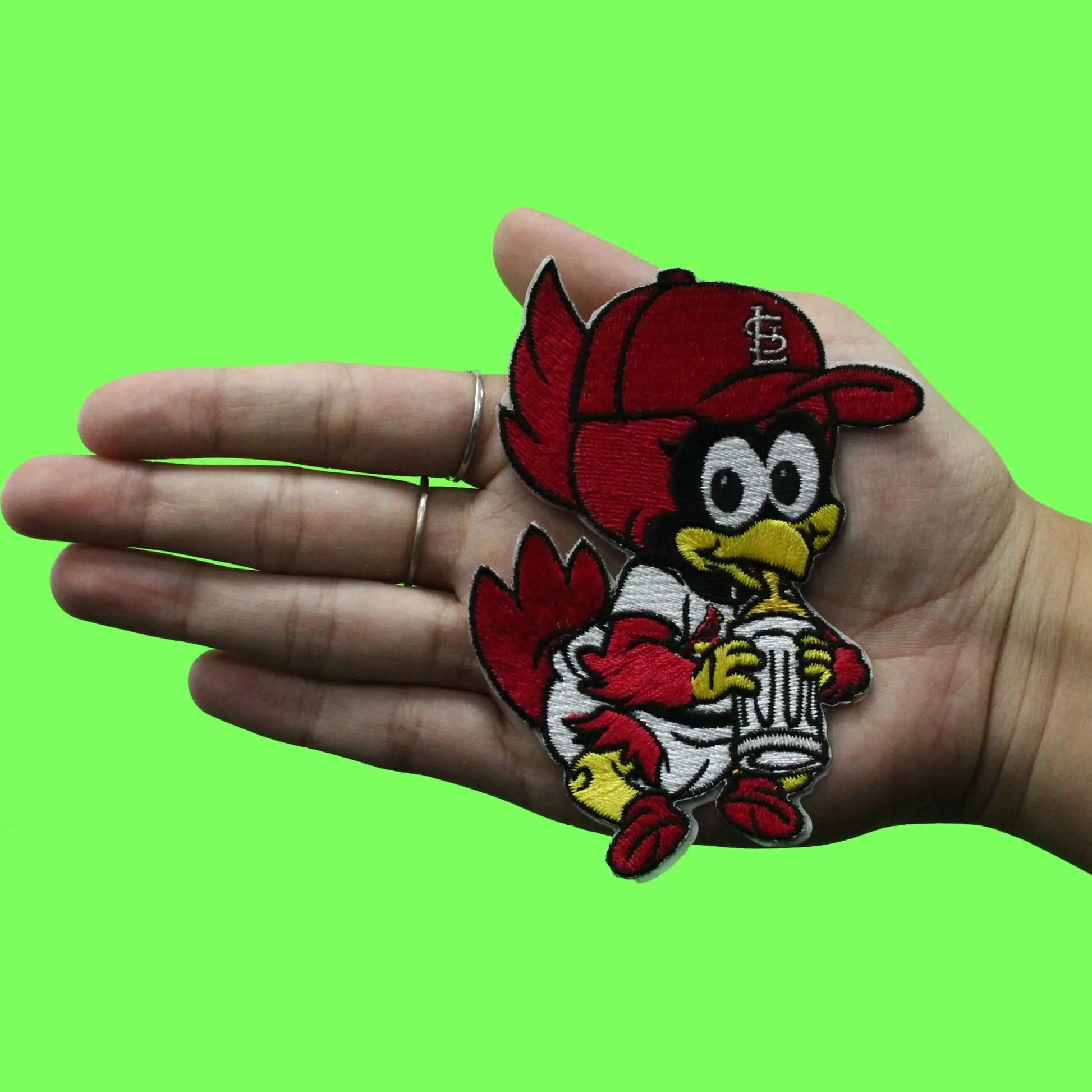 St. Louis Cardinals Team Baby Mascot 'Fredbird' Self-Adhesive Patch