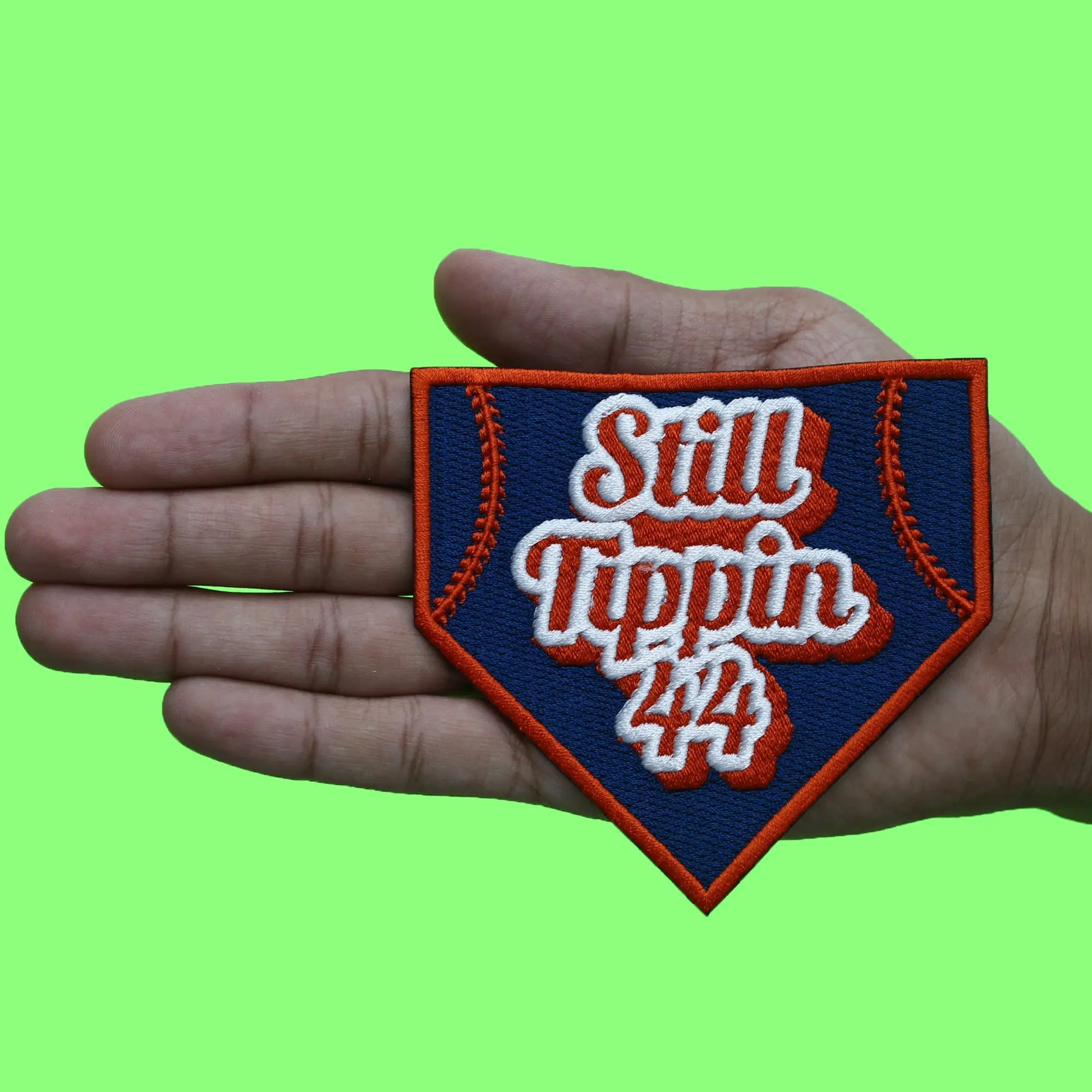 Still Tippin 44 Patch Houston Texas Baseball Embroidered Iron On