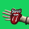 Rolling Stones Classic Patch Red Tongue Stones Embroidered Iron On