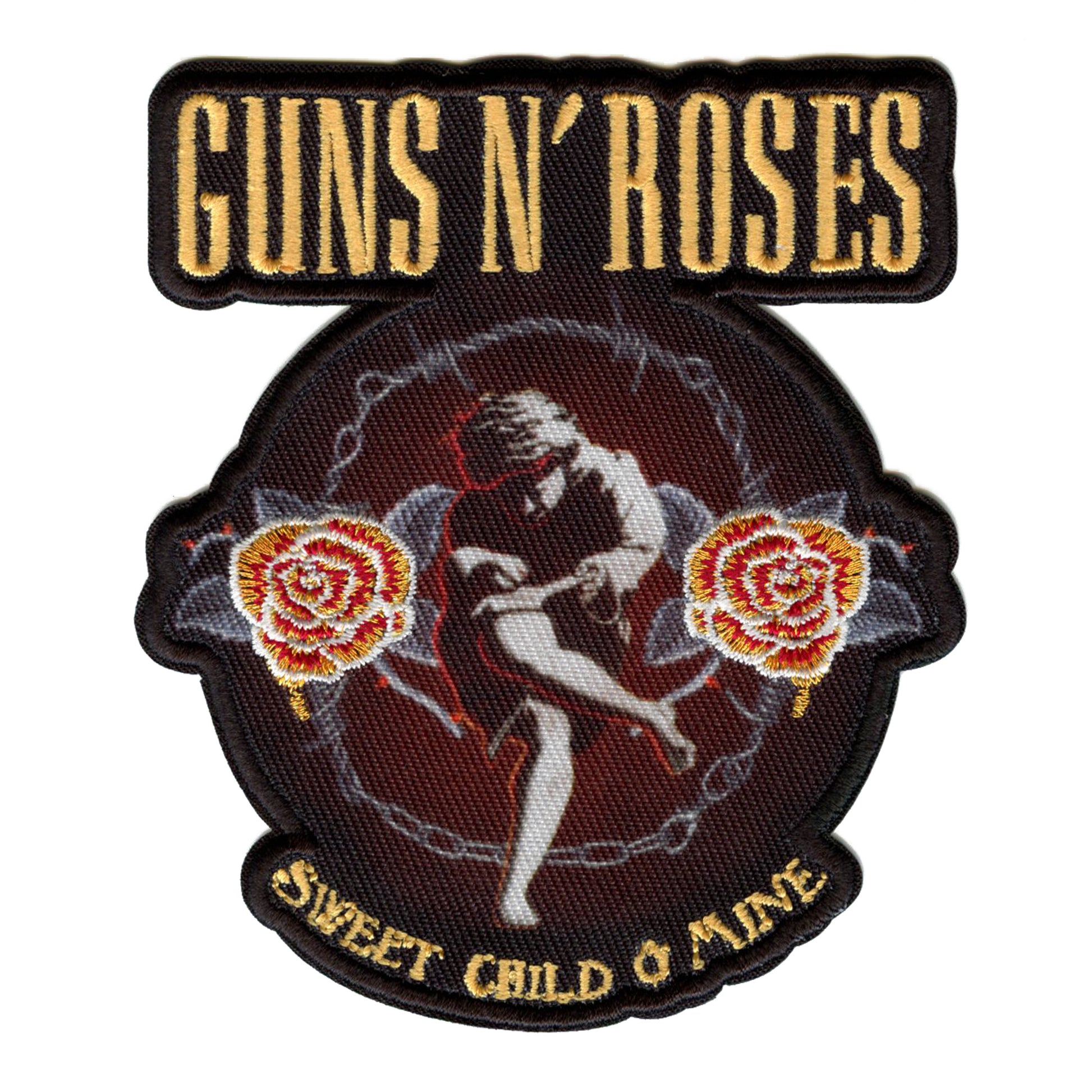 Guns N' Roses Cherub Patch Sweet Child O Mine Sublimated Embroidered Iron On