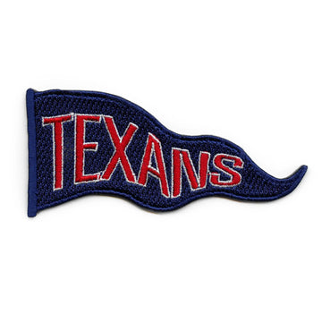 Texans Team Pennant Patch Houston Texas Football Sport Embroidered Iron On