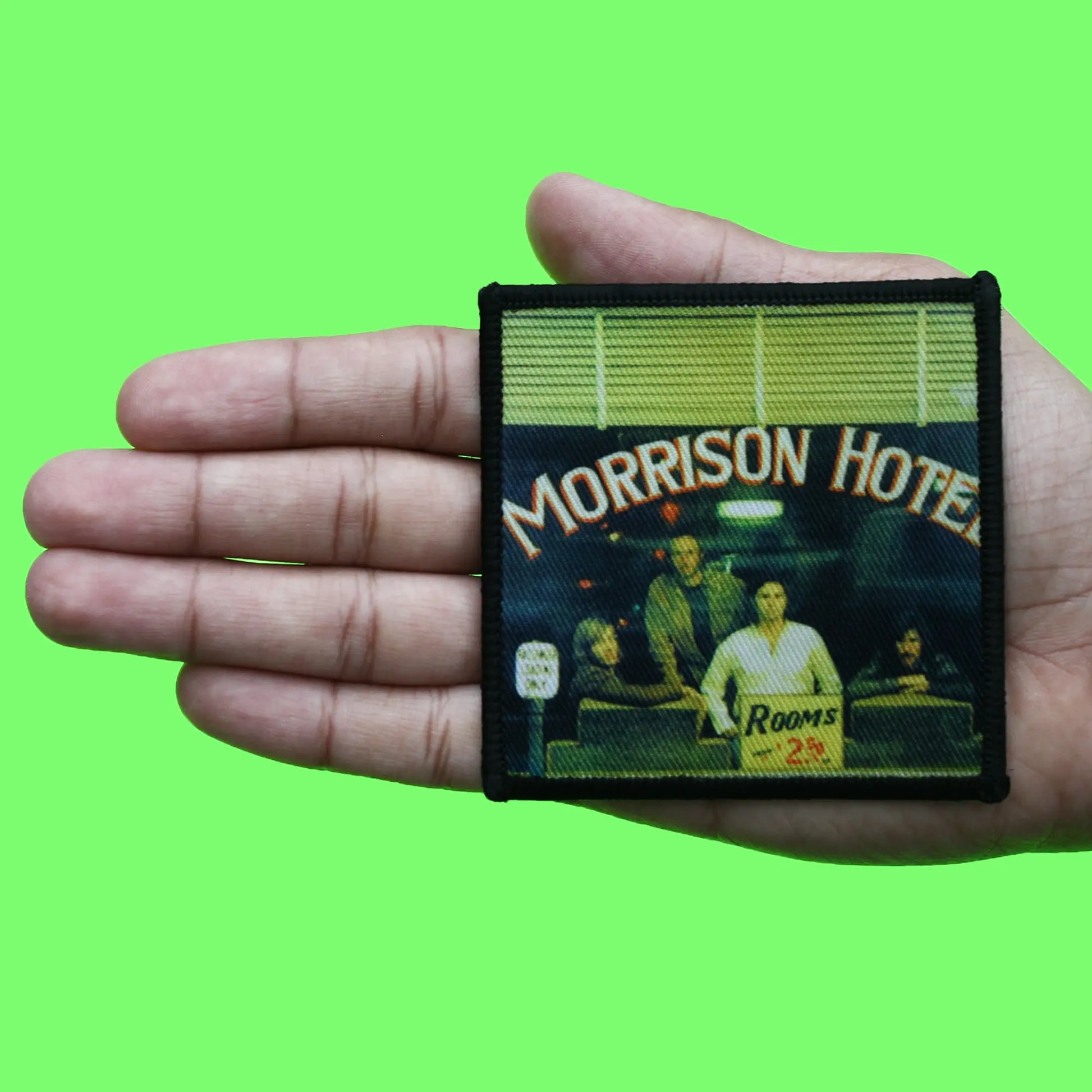 The Doors Band Patch Morrison Hotel Album Sublimation Iron On