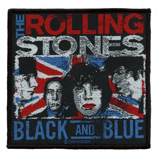 Rolling Stones Band Members Patch Faces Rock Folk Woven Iron On