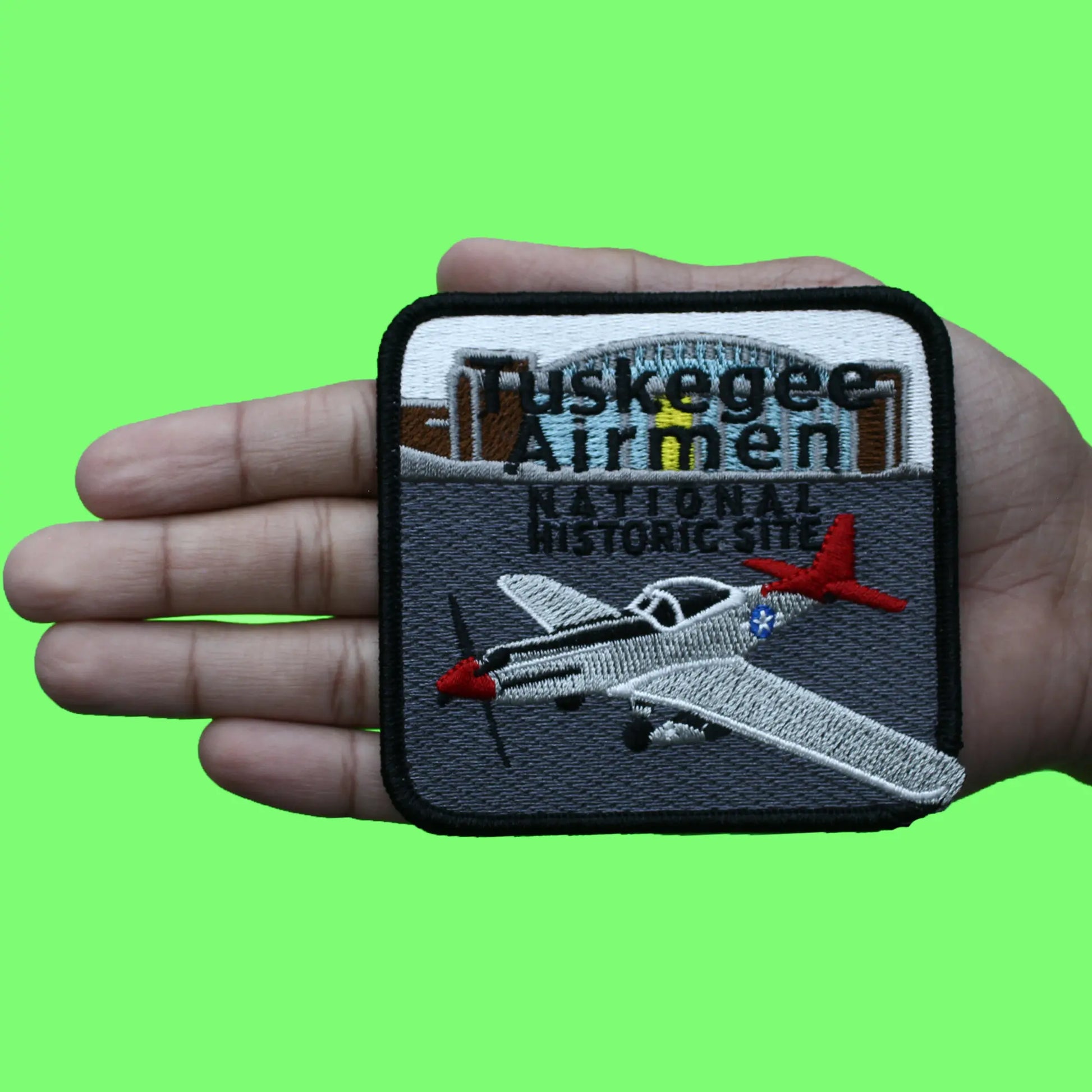 Tuskegee Airmen Alabama Patch National Historic Site Sublimated Embroidered Iron On